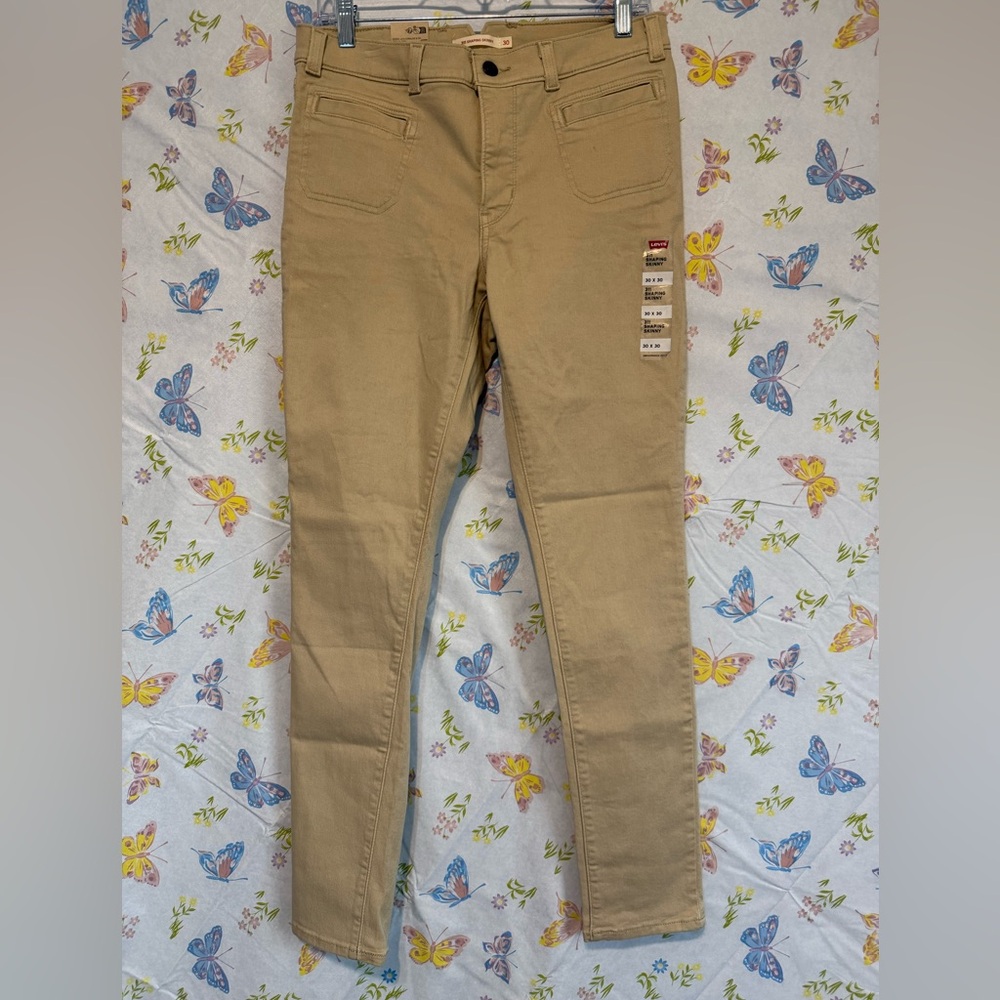 Women’s 311 Welt-Pocket 311 Shaping Skinny Jeans | Tan | Size 30x30 | NWT